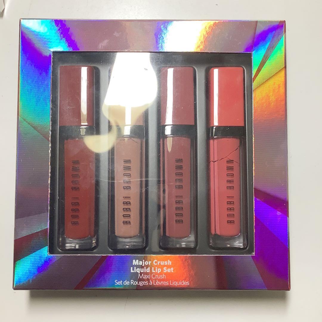ボビイブラウン　メジャークラッシュリキッドリップセット