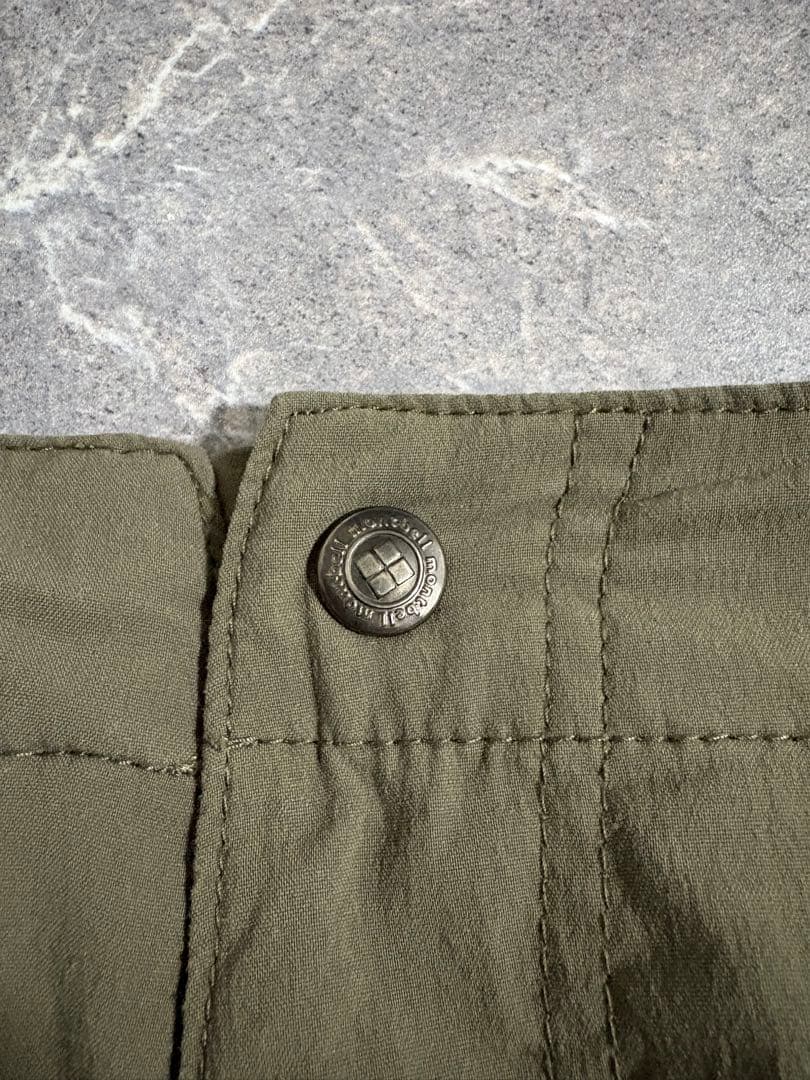 パンツ montbell wide nylon cargo pants olive XL