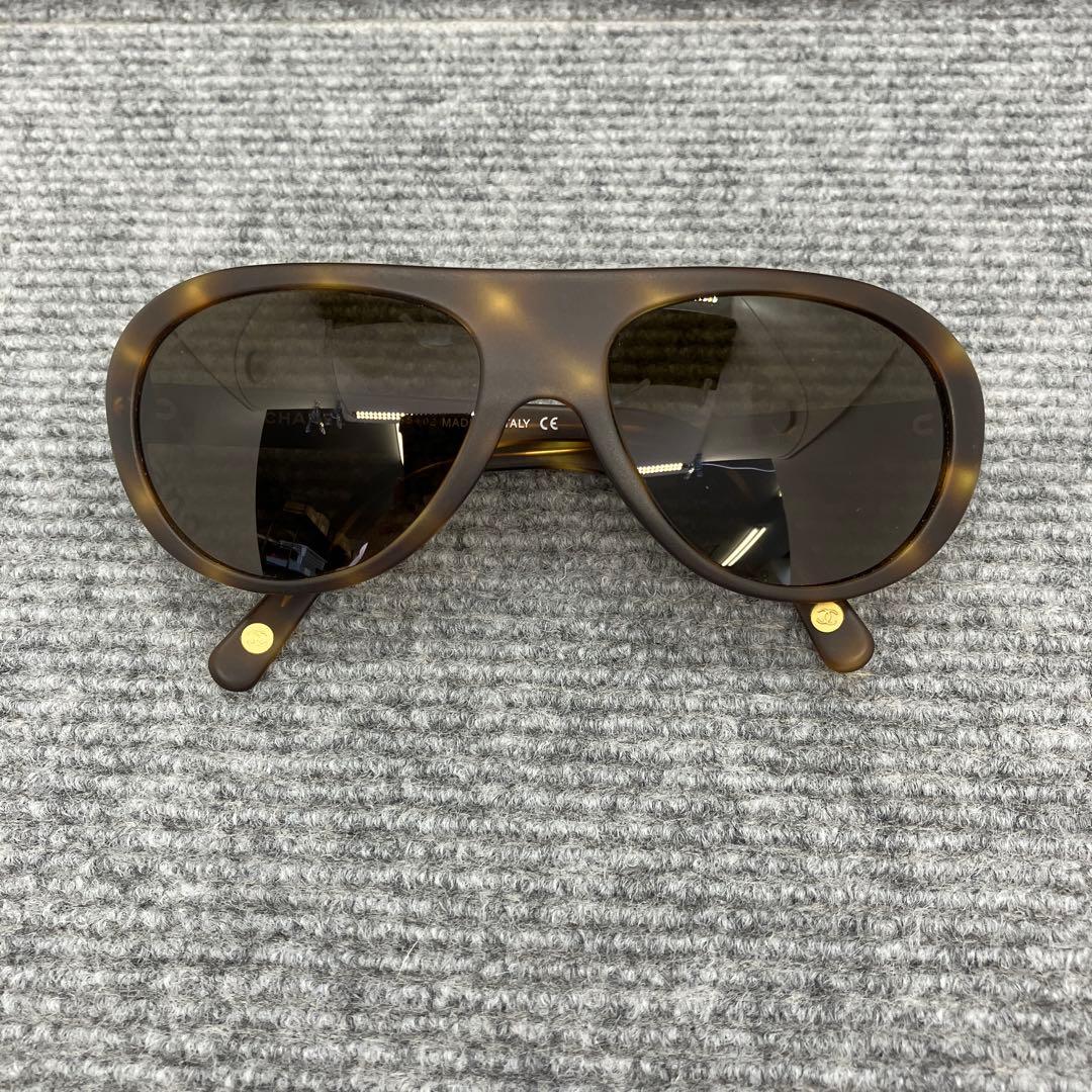 CHANEL　シャネル　サングラス　5018　べっ甲　4204
