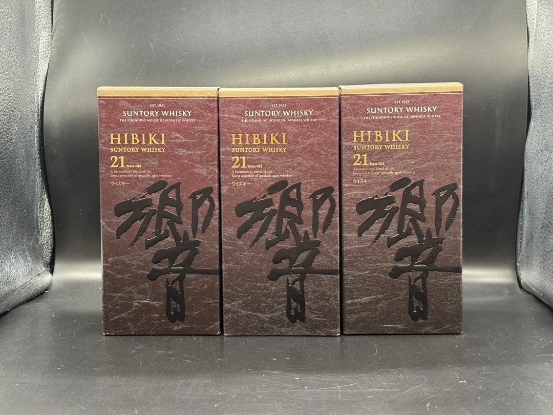 迎春！サントリー 響21年6本 空瓶&カートン&ダンボールコンプリートセット