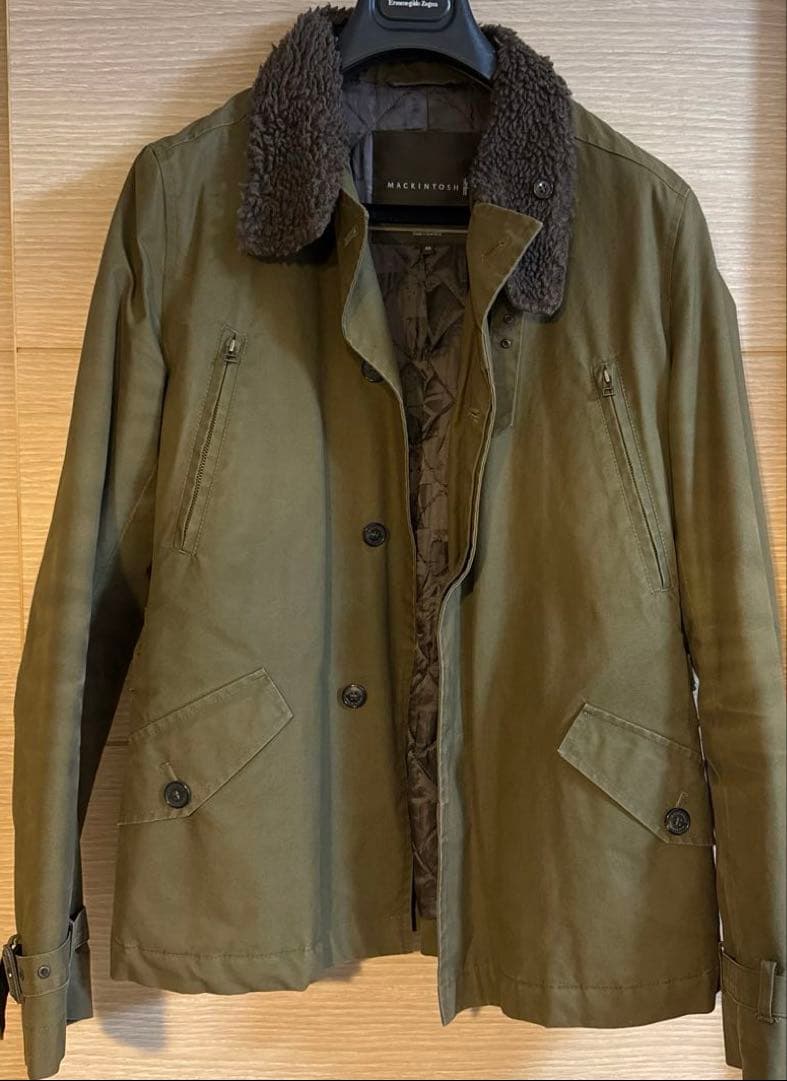 MACINTOSH マッキントッシュ ファー付きコート