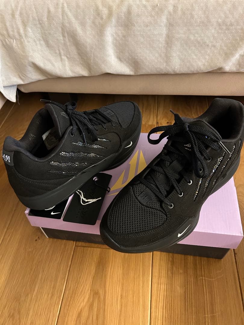 新品NIKE JA2 スクラッチブラック　レブロン20　コービー6　JA3