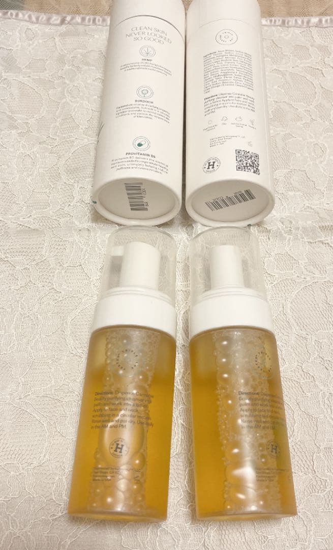 正規品　CBD キャナウェイ　ゴボウとヘンプのクレンザー　洗顔料　ヘンプ　麻