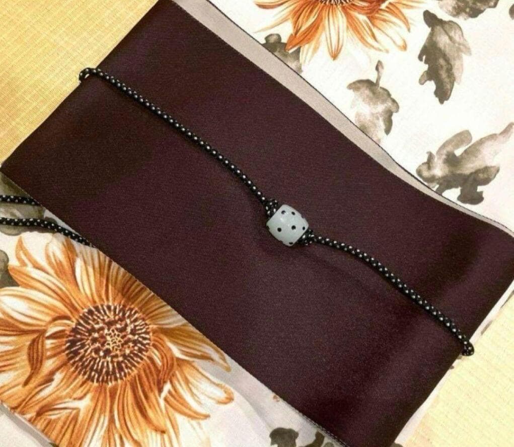 ブラウン系お任せ半幅帯つき◆向日葵(ひまわり)モダン浴衣◆