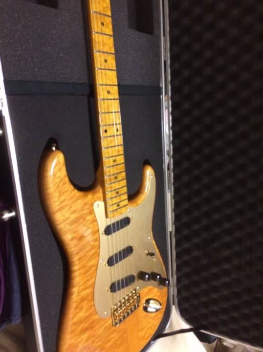 フィリップクビキ限定生産ストラトタイプギター