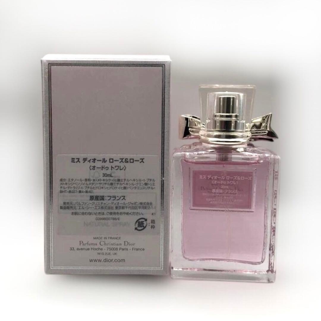 未使用 日本語表記 ミス ディオール ローズ&ローズ オードゥ トワレ 30mL