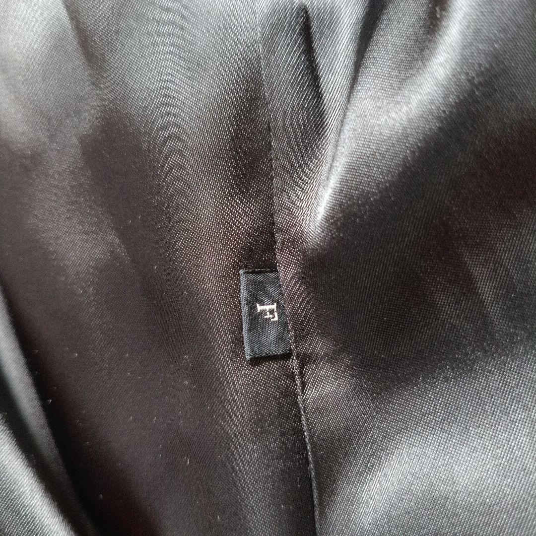 美品✨サガミンク　シェアードミンク　銀タグ　装飾ボタン　ロング丈　大きめサイズ