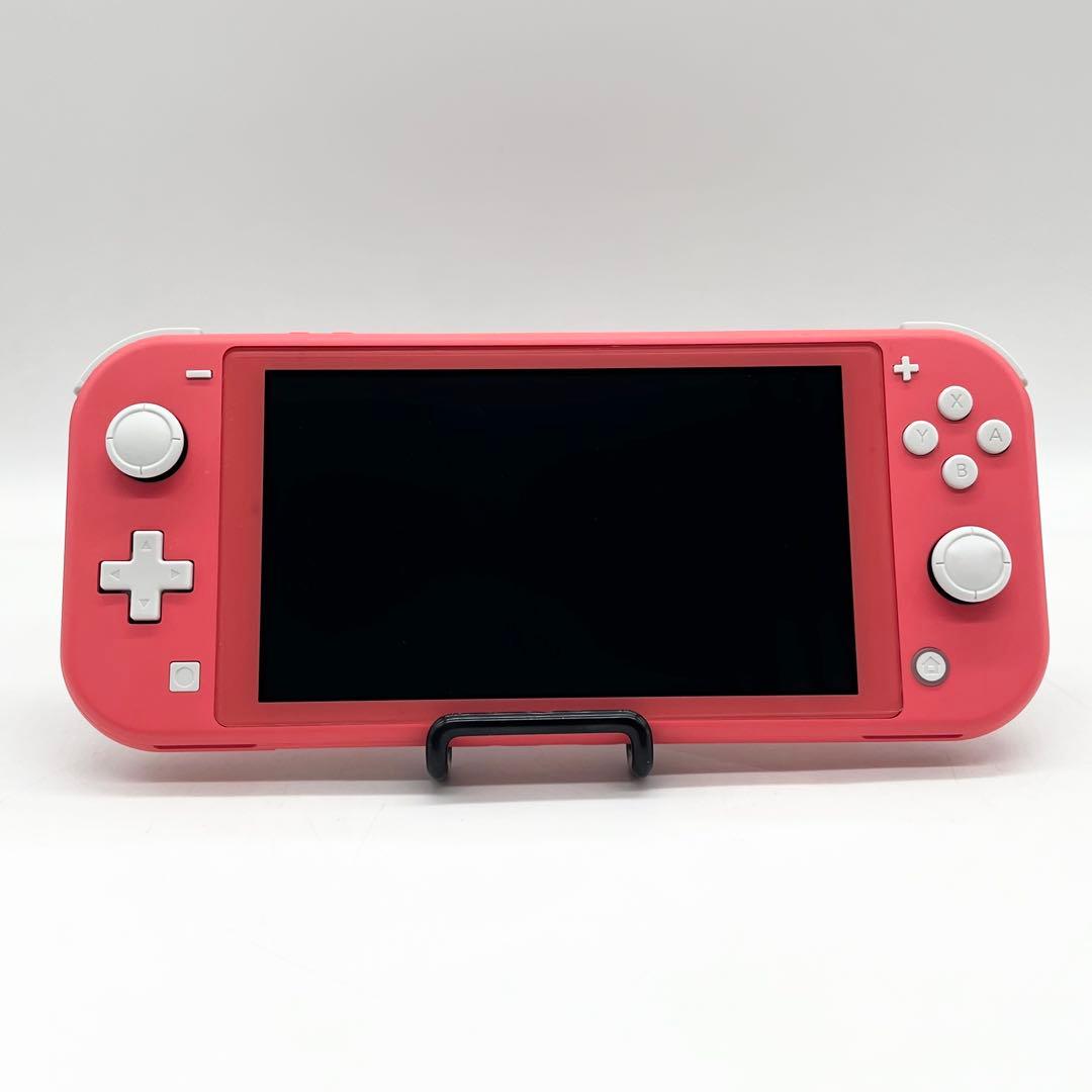 【完品・液晶美品】Switch Lite コーラル スイッチライト 本体 動作品