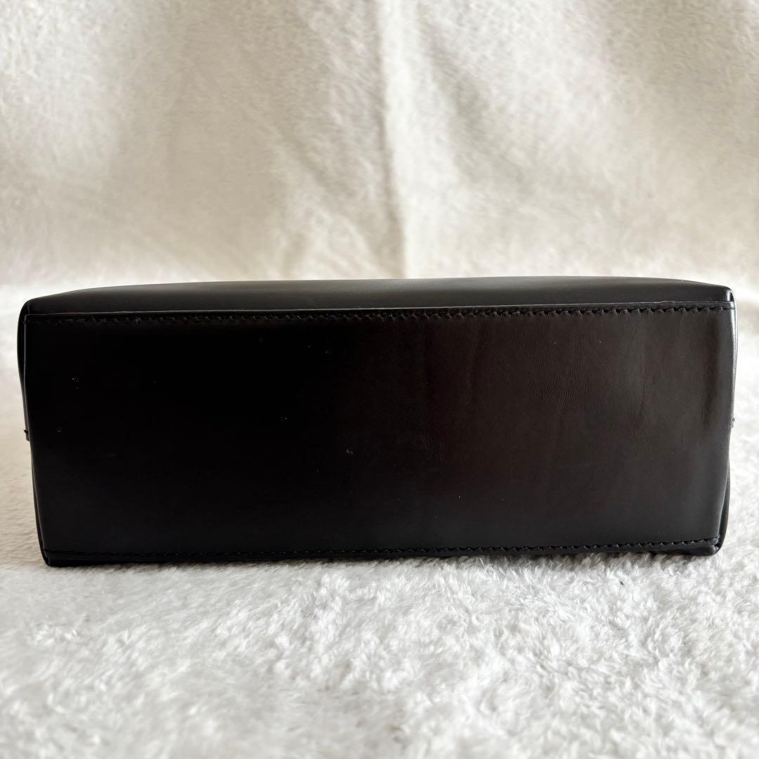 ✨美品✨ GUCCI グッチ バンブー ハンドバッグ レザー 本革 ブラック 黒