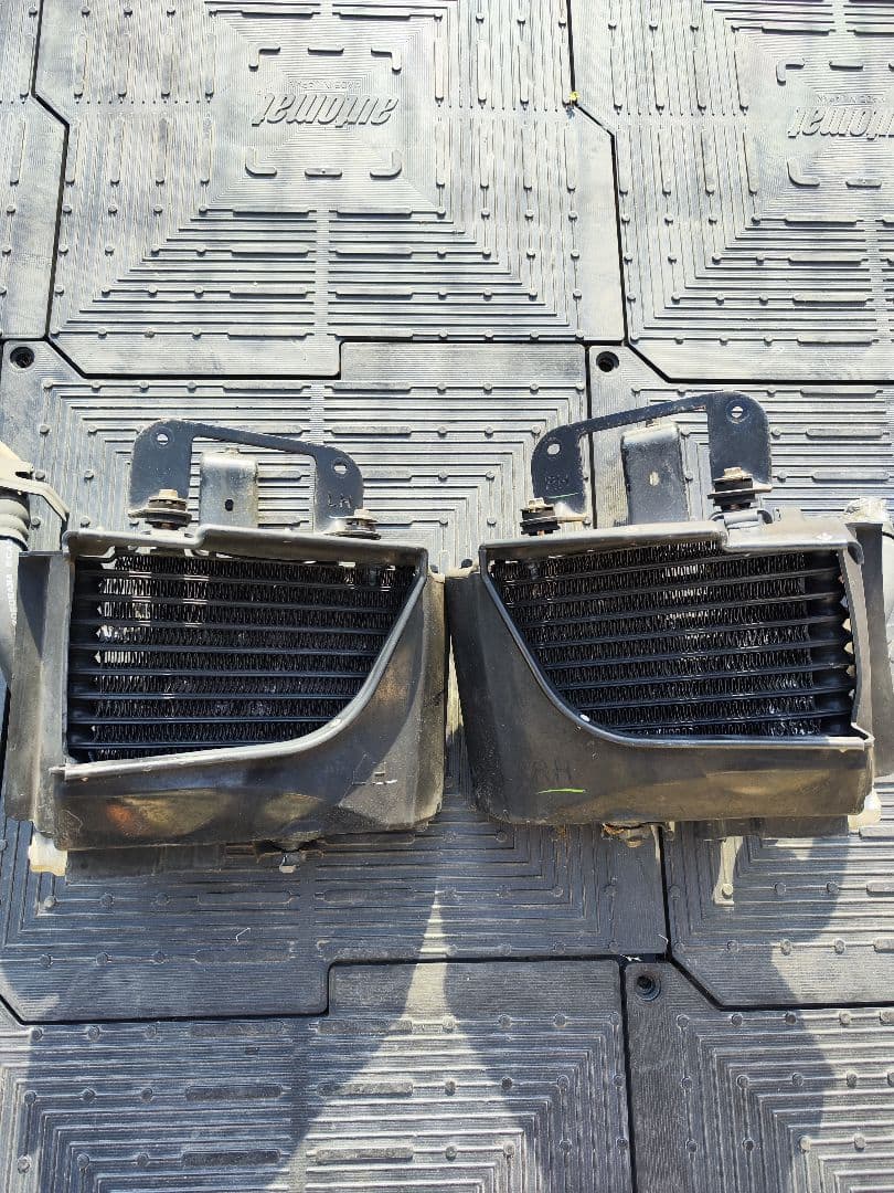 平成15年 RX-8 SE3P 13B 純正 ツインオイルクーラー ガスケット付