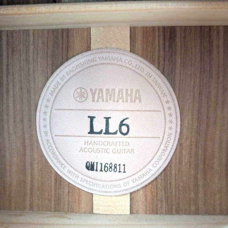 Yamaha LL-6 アコースティックギター ケース付
