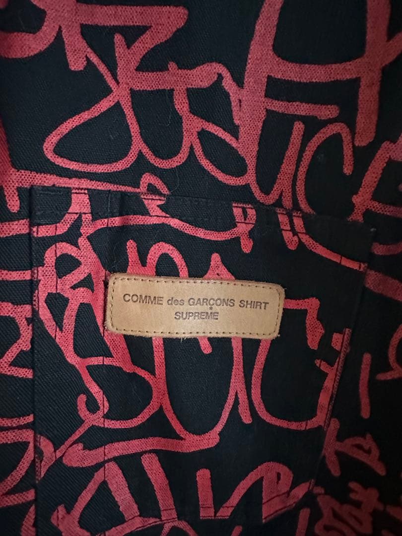 Supreme×COMME des GARCONS SHIRT Mサイズ