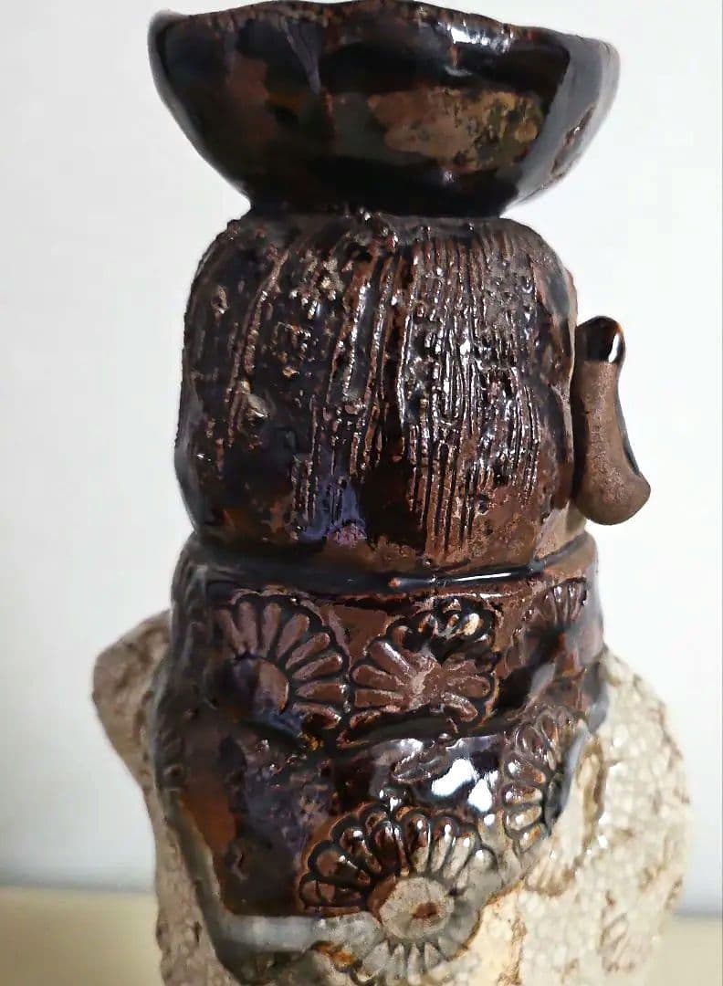 蝋燭立『鳩を抱いた伴天連』