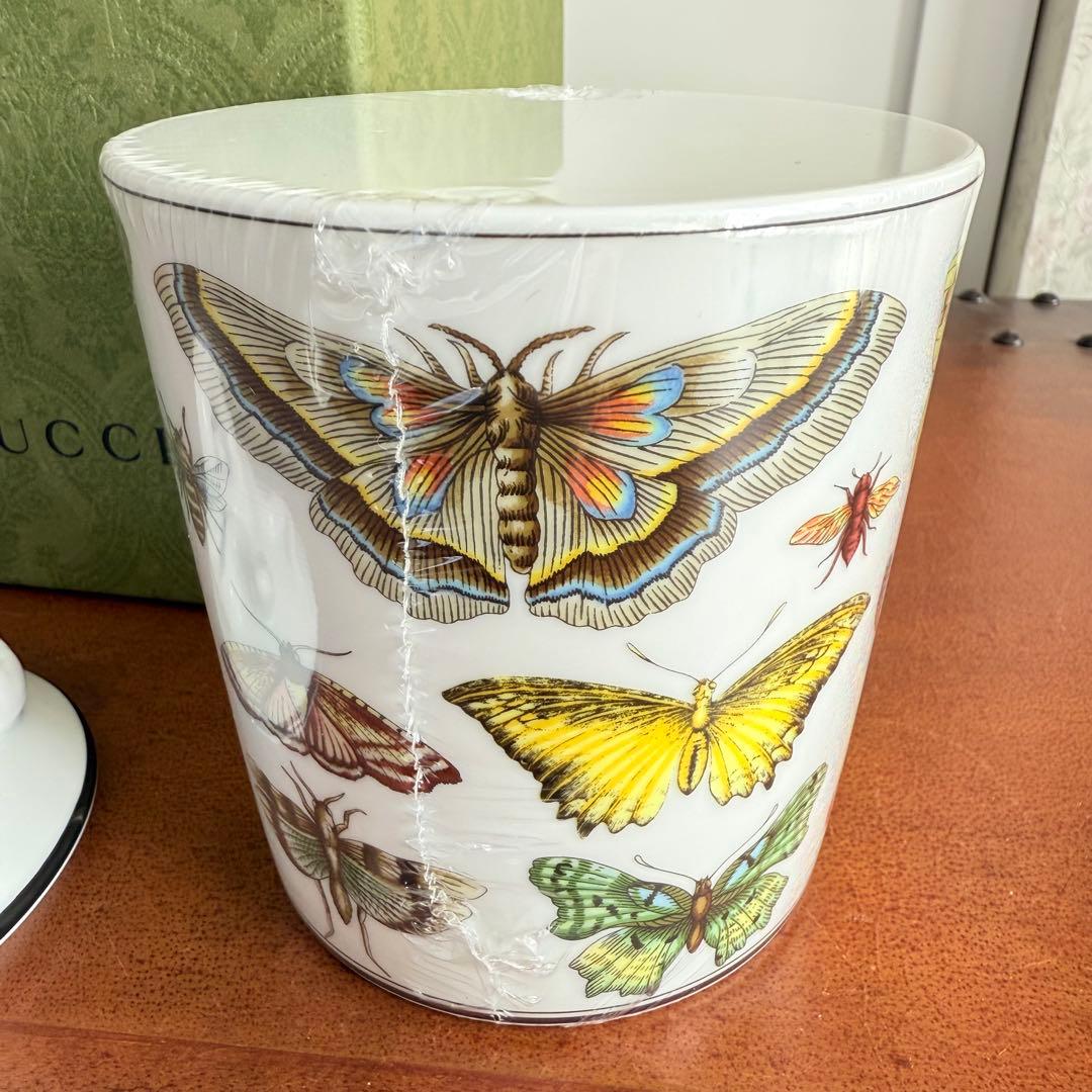 グッチ リチャードジノリ 昆虫柄 スネーク 蓋 フレグランス キャンドル　未使用