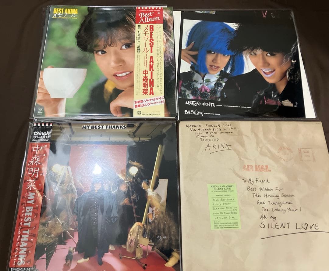 中森明菜　LP レコード　16枚セット