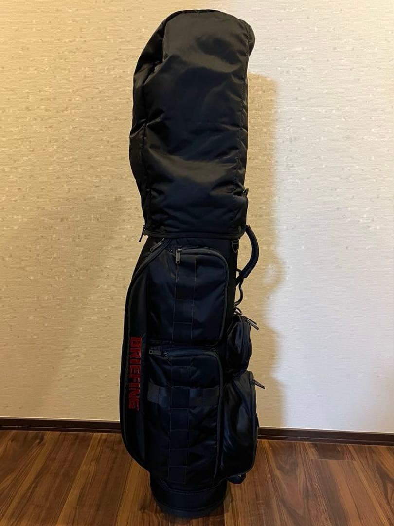 BRIEFING ブリーフィング CR-6#2 ゴルフキャディバッグ ブラック