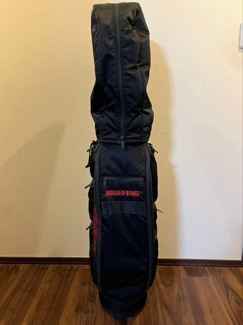 BRIEFING ブリーフィング CR-6#2 ゴルフキャディバッグ ブラック