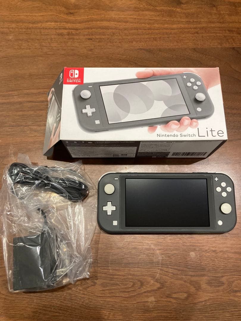 Nintendo Switch Lite 本体 スイッチ ライト グレー 箱あり
