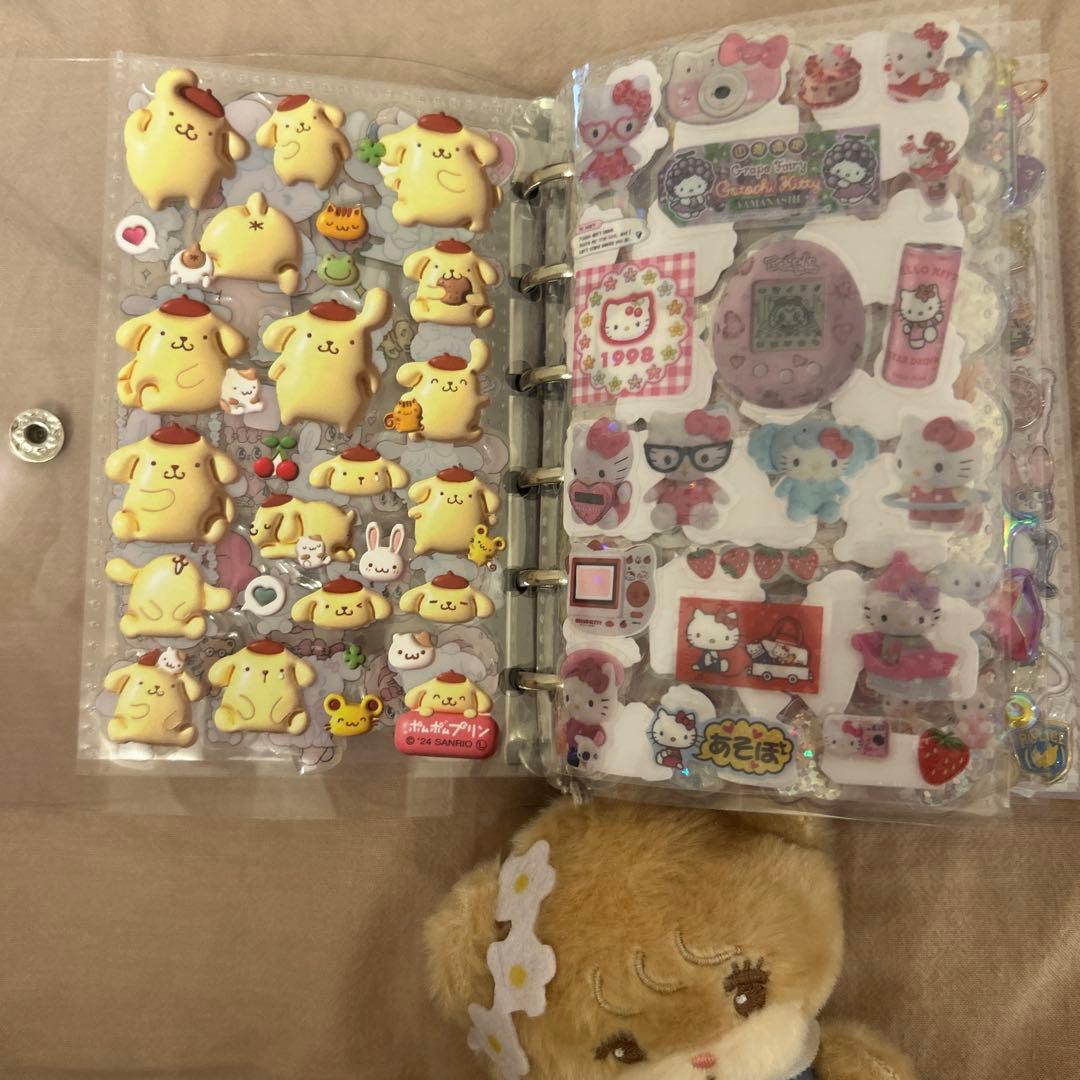 シール帳完成品