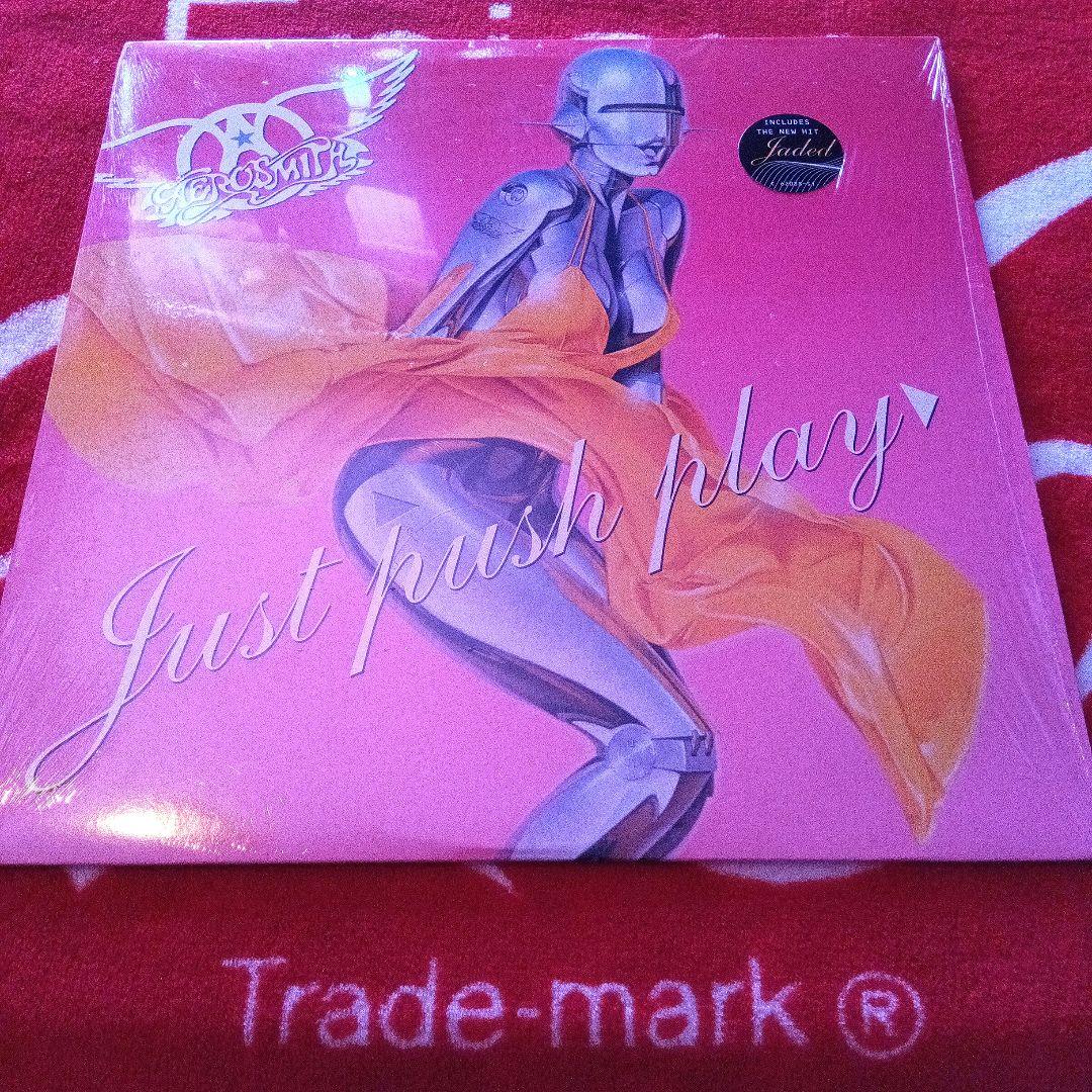 Aerosmith Just Push Play 　レコード　激レア　希少