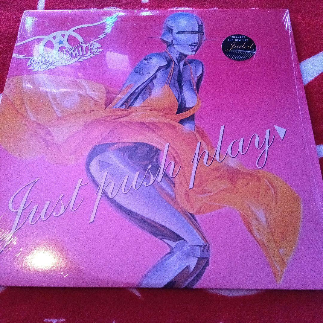 Aerosmith Just Push Play 　レコード　激レア　希少