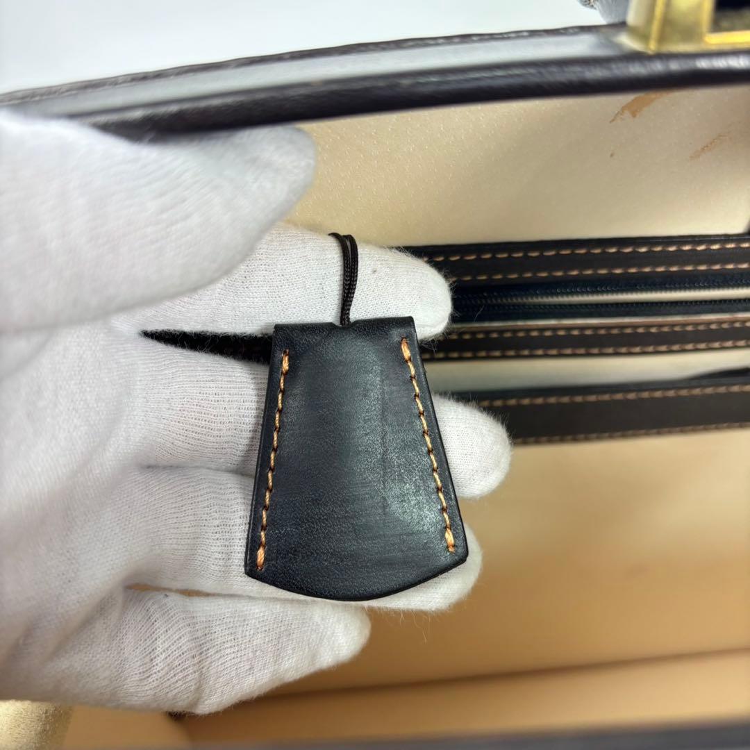 【廃盤】土屋鞄 ダレスバッグ ブライドルレザー ビジネスバッグ　ブラック