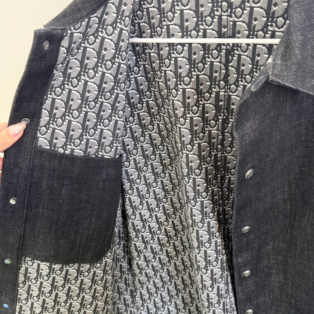 【DIOR】コットン×ポリエステル デニムシャツ