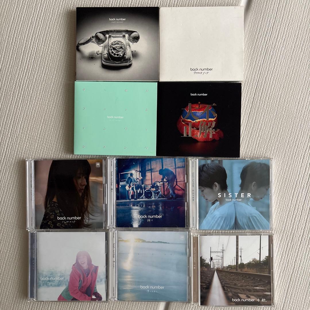 backnumber☆ 初回限定版　10枚セット