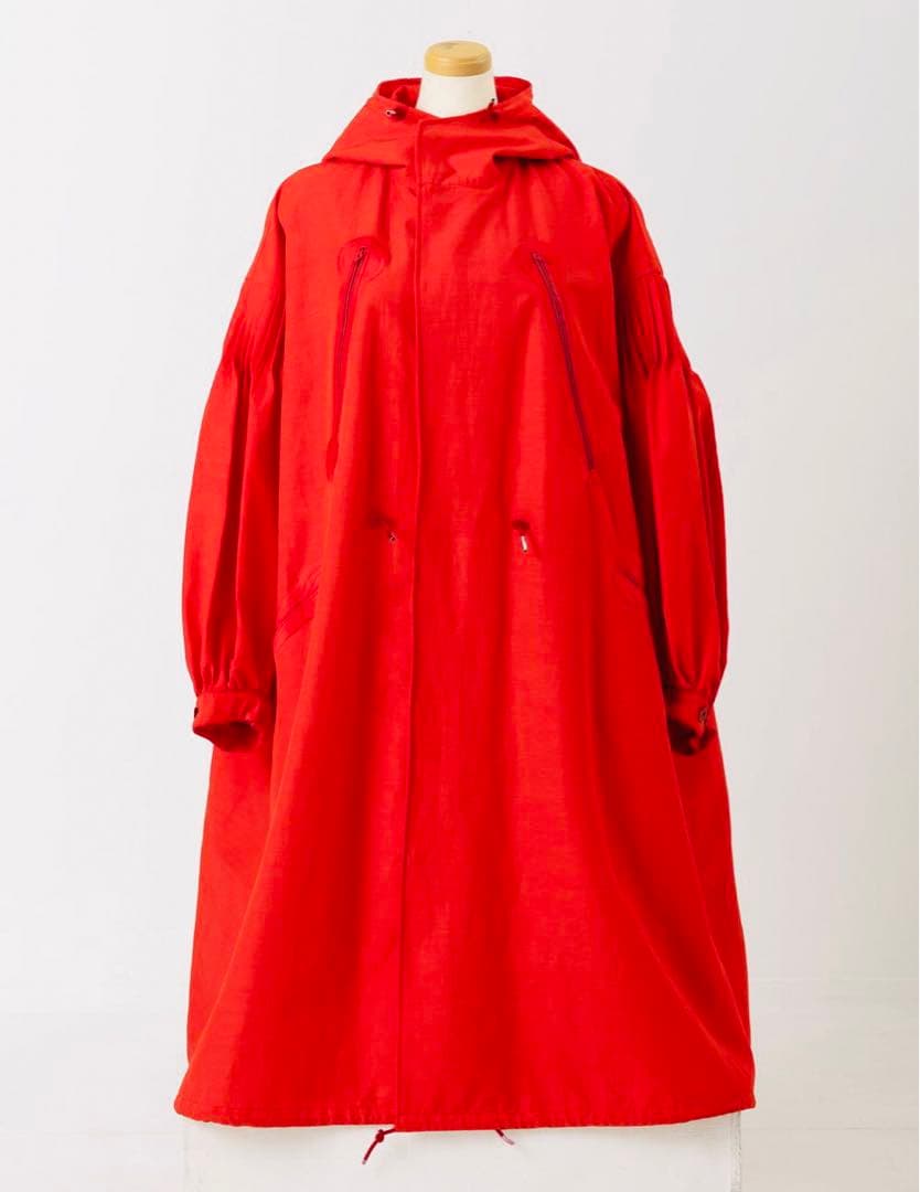 ホノソウ☆美品レア☆MEGMIURA PIn tuck Mods coat