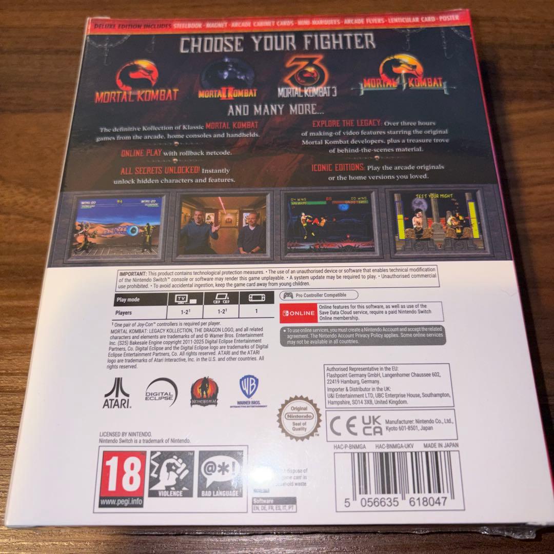 Nintendo Switch MORTAL KOMBAT LEGACY KOLLECTION DELUXE