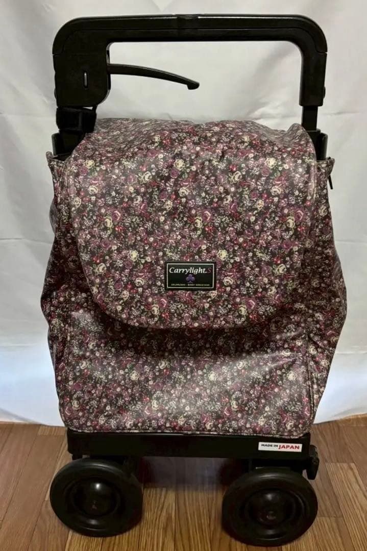 キャリーライトＳ ウィズワン　象印　花柄　シルバーキャリー