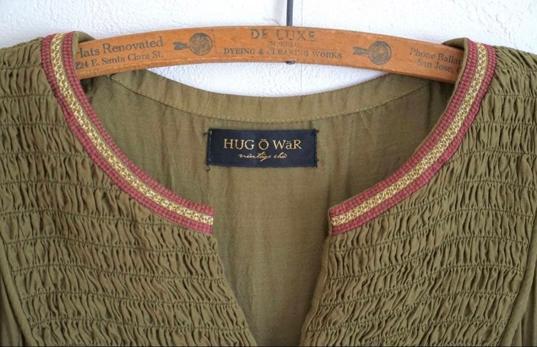 ハグオーワーボヘミアン刺繍ティアー ドドレス