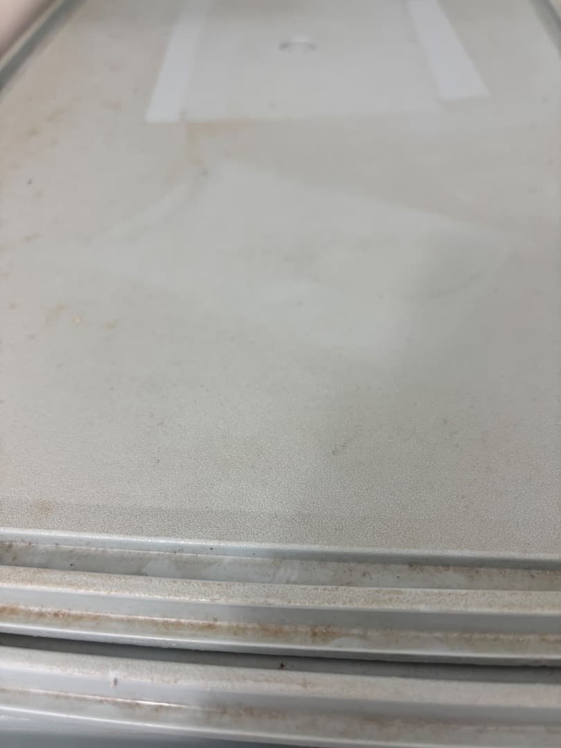 【汚れています】タッパーウェア ロングスーパーケース 水色６個セット