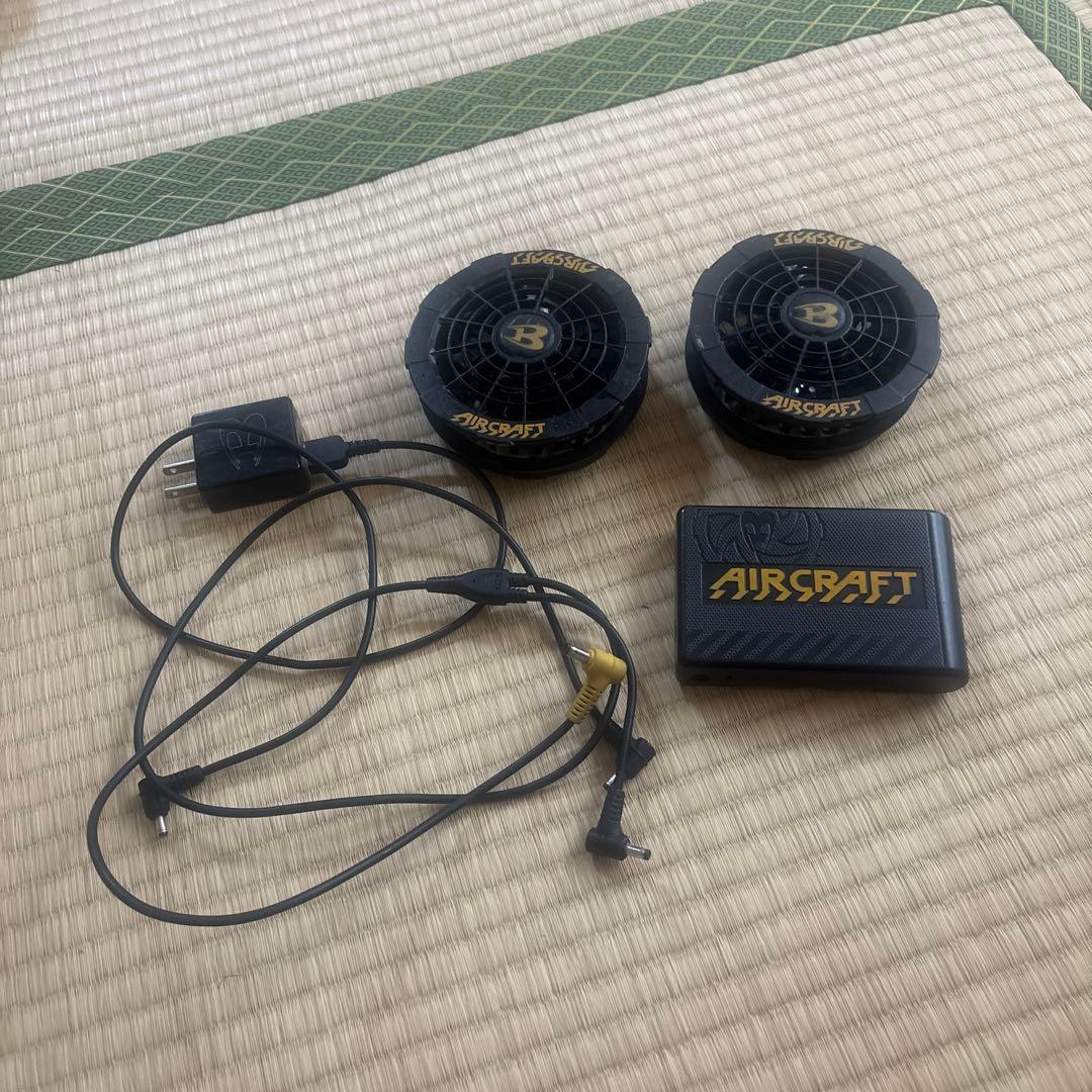 【最終値下】BURTLE AIRCRAFT ファン・バッテリーセット　12V