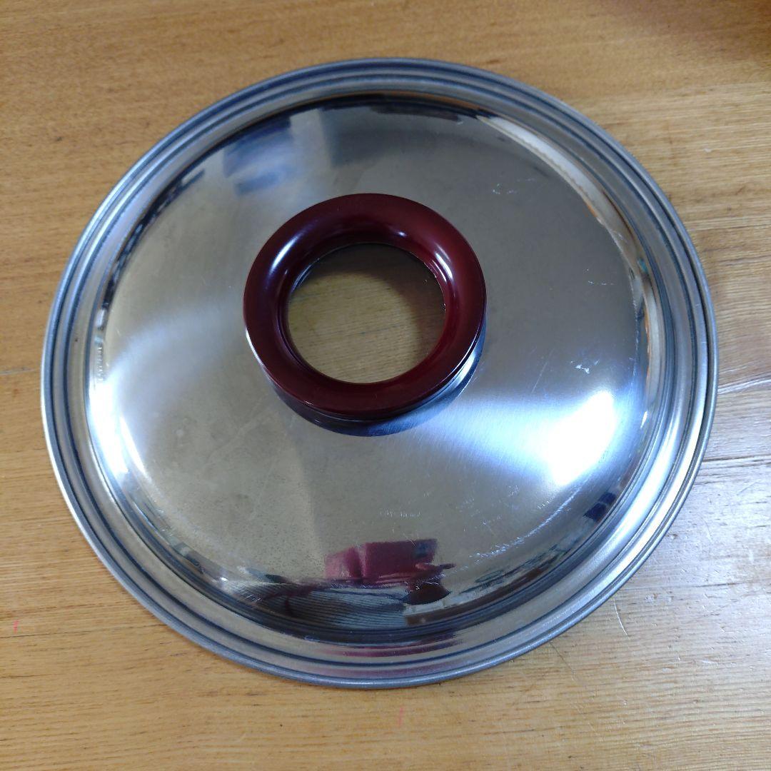 マル球産業 フライパン マルキュー 直径 30cm 深さ８cm 蓋付き