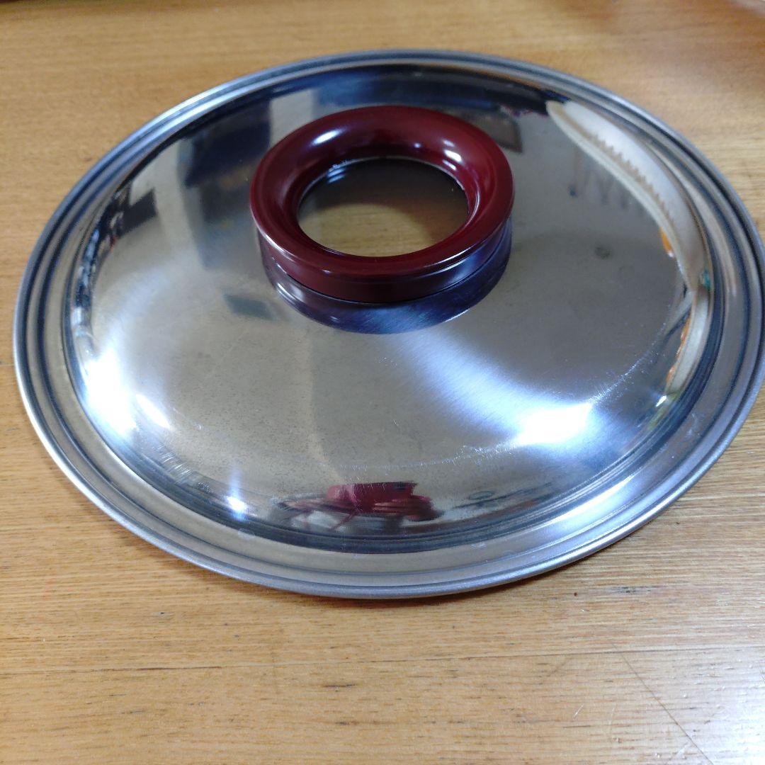 マル球産業 フライパン マルキュー 直径 30cm 深さ８cm 蓋付き