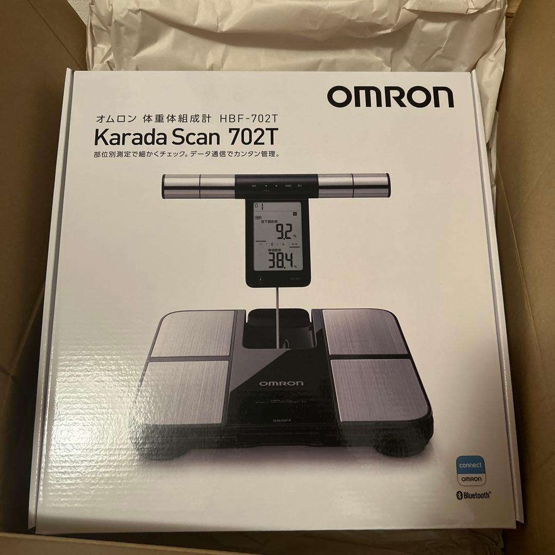 新品未使用 OMRON オムロン Karada Scan 702T 体重体組成計
