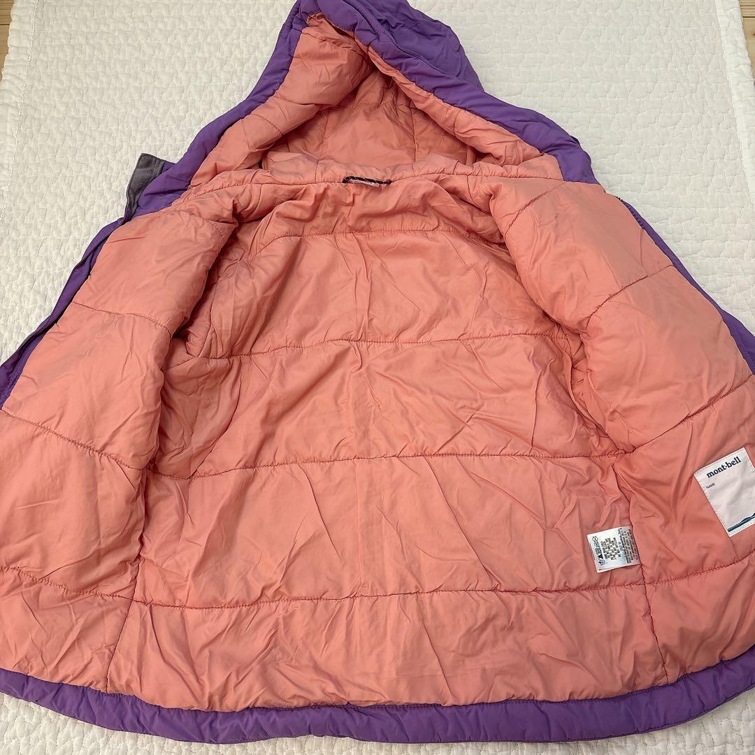 モンベル　スキーウェア 110cm 上下セット　パウダーライトパーカ