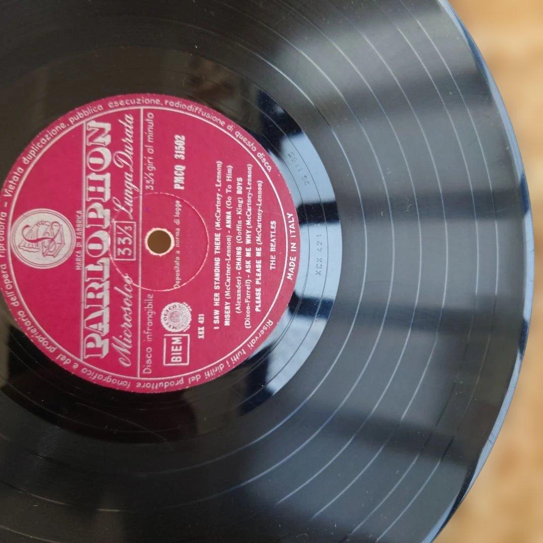 イタリア初回盤TheBeatles PleasePleaseMe