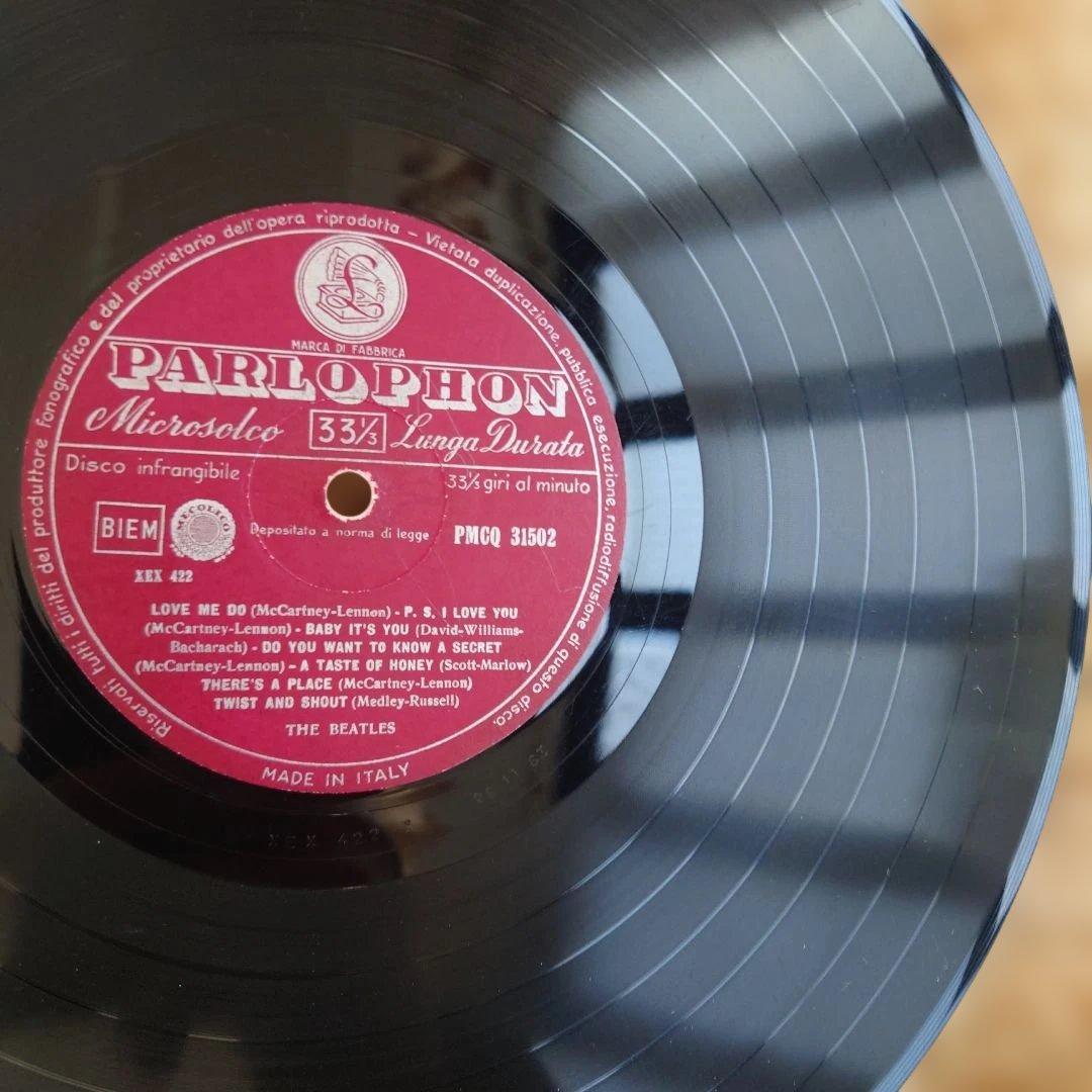 イタリア初回盤TheBeatles PleasePleaseMe