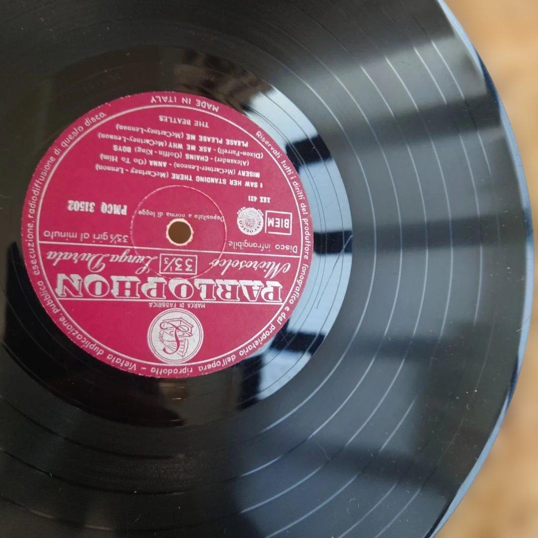 イタリア初回盤TheBeatles PleasePleaseMe