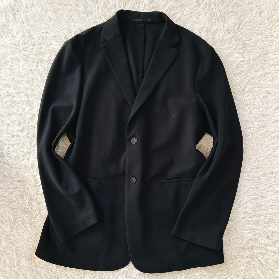 美品 Lサイズ セオリー テーラードジャケット 洗える ストレッチ 近年　黒