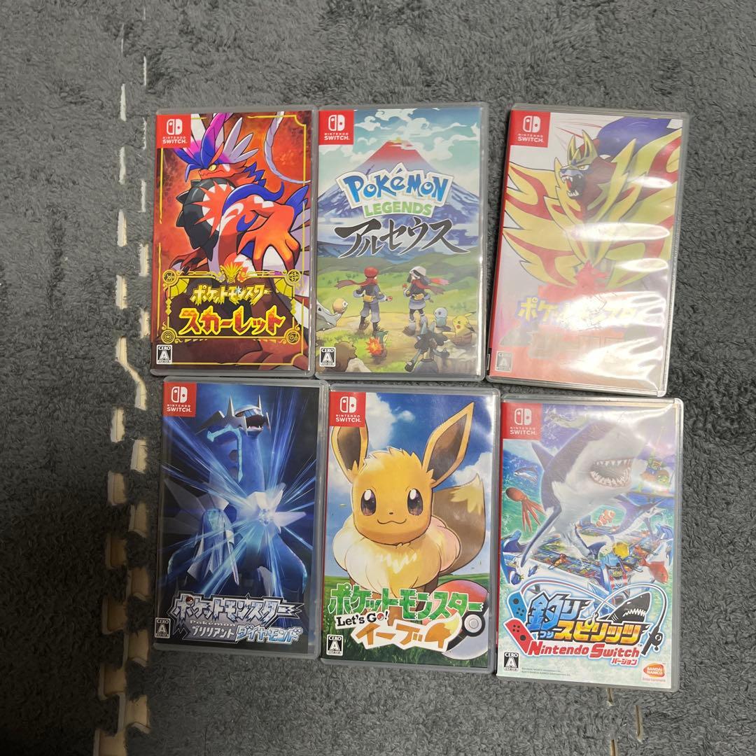 ポケットモンスター ソフト 6本セット