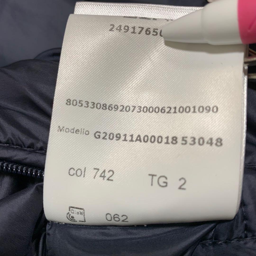 美品⭐️ モンクレール　MONTREUIL モントレイユ　2 ネイビー　5D10