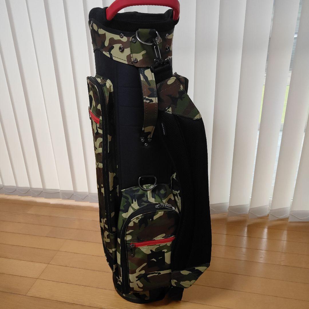 迷彩キャディバッグ ミズノ 超軽量 カートバッグ オマケたくさん
