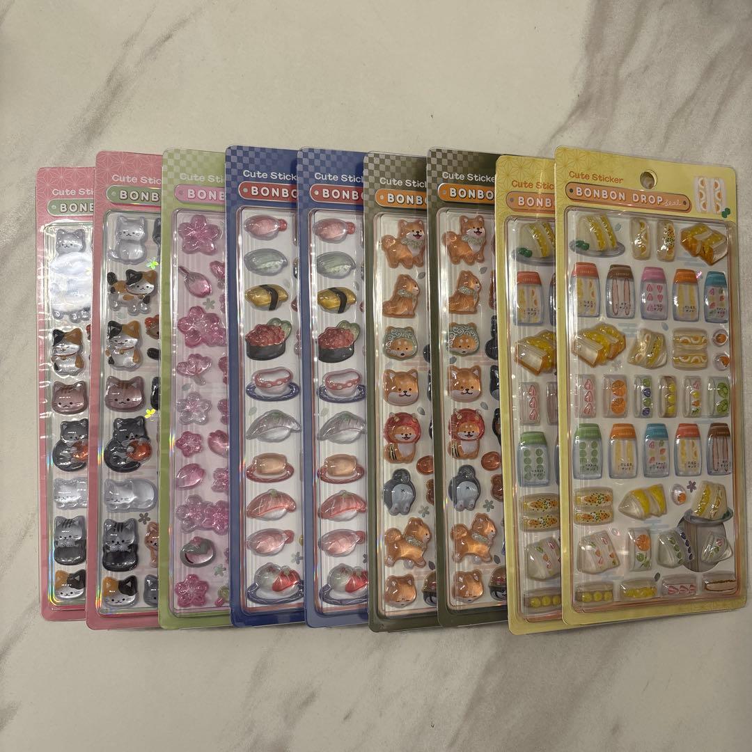 専用です。BONBON DROP シール 9枚セット