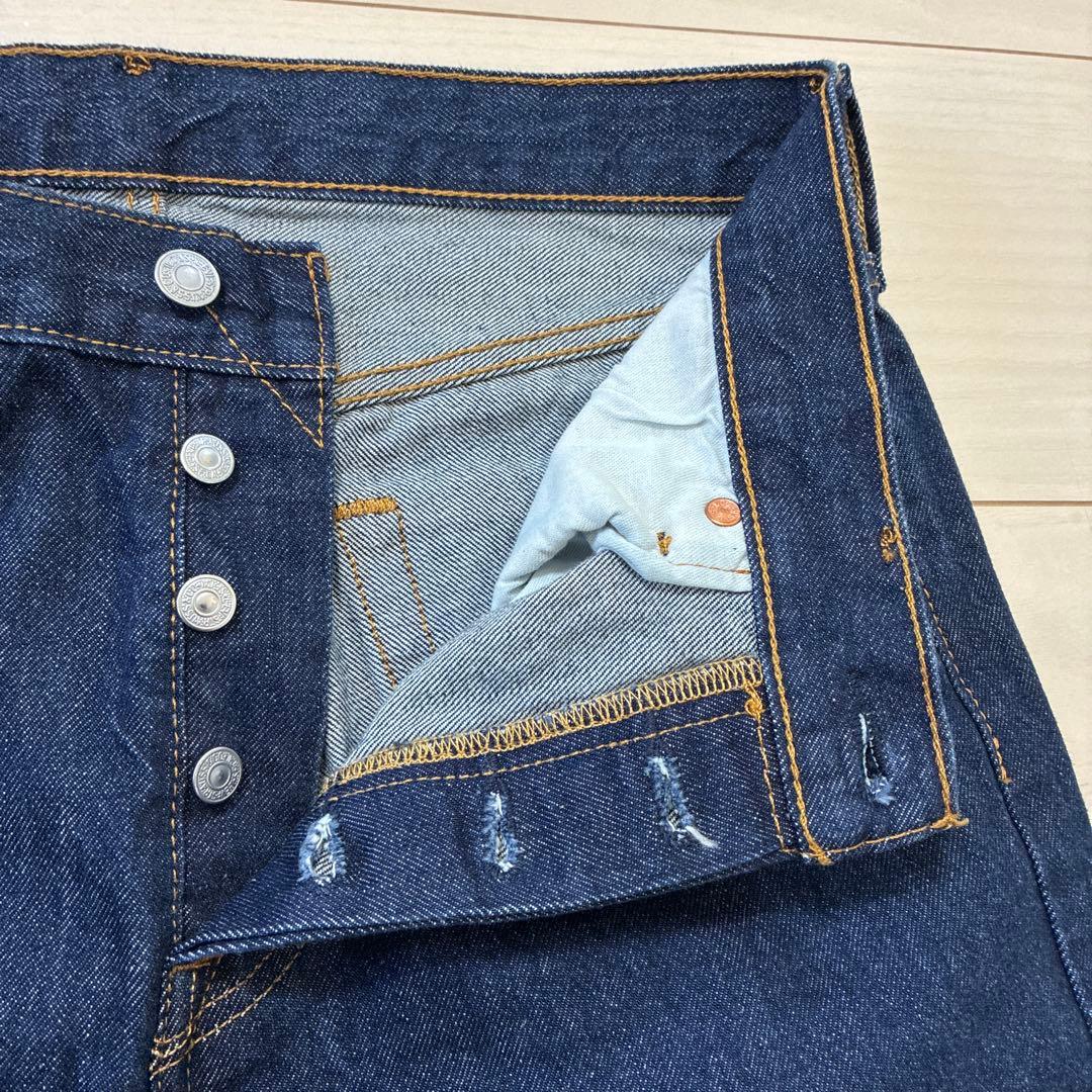 リーバイス 濃紺デニムセットアップ 1stトラッカージャケット 501 W30