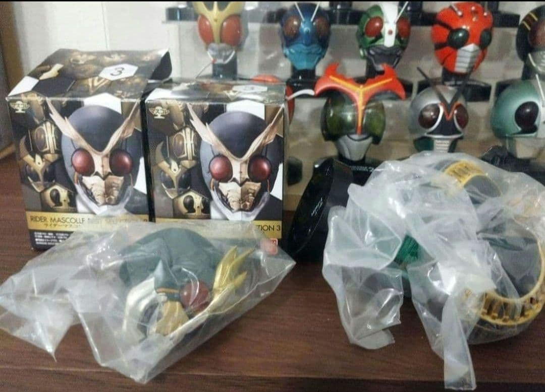仮面ライダー マスク マスコレ セット 売り 全50個 ダブり有り フィギュア