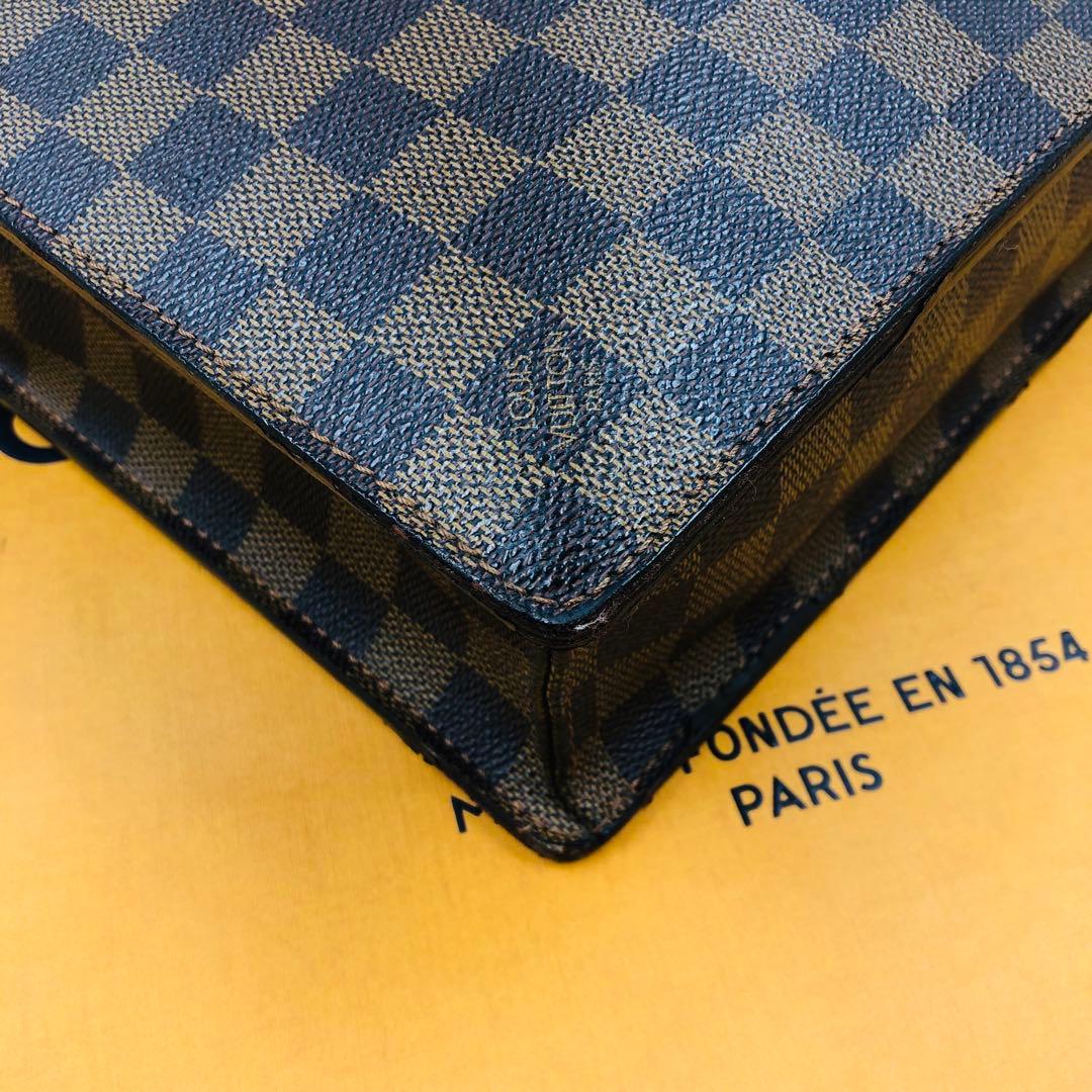 正規品本物✨ルイヴィトン✨ブリーフケース ダミエ アルトナPM エベヌ✨メンズ