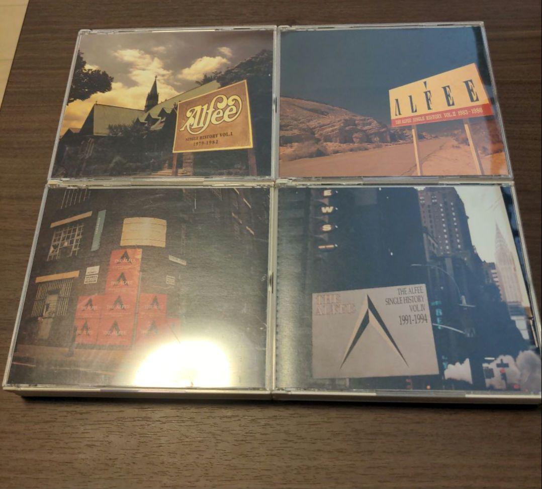 THE ALFEE　| SINGLE HISTORY Ⅰ&Ⅱ&Ⅲ&Ⅳ